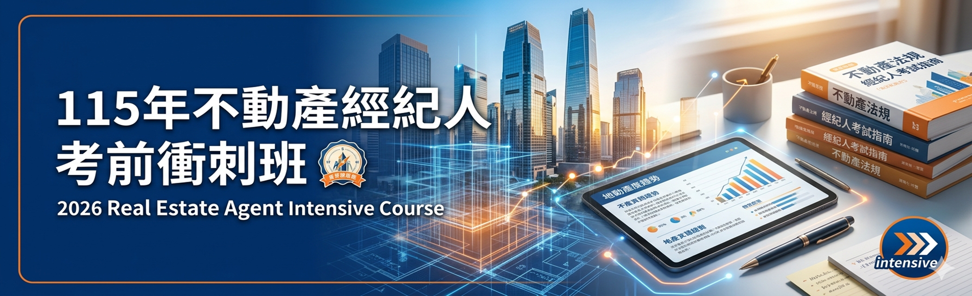 【?? 115不動產經紀人｜考前衝刺班，助你一臂之...
