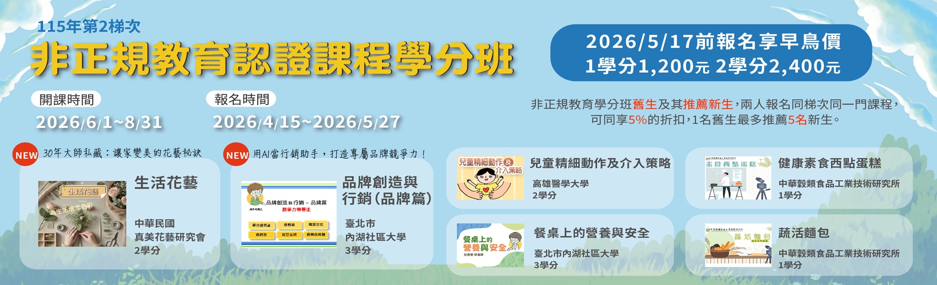 TaiwanLIFE台灣全民學習平台115年度第2...