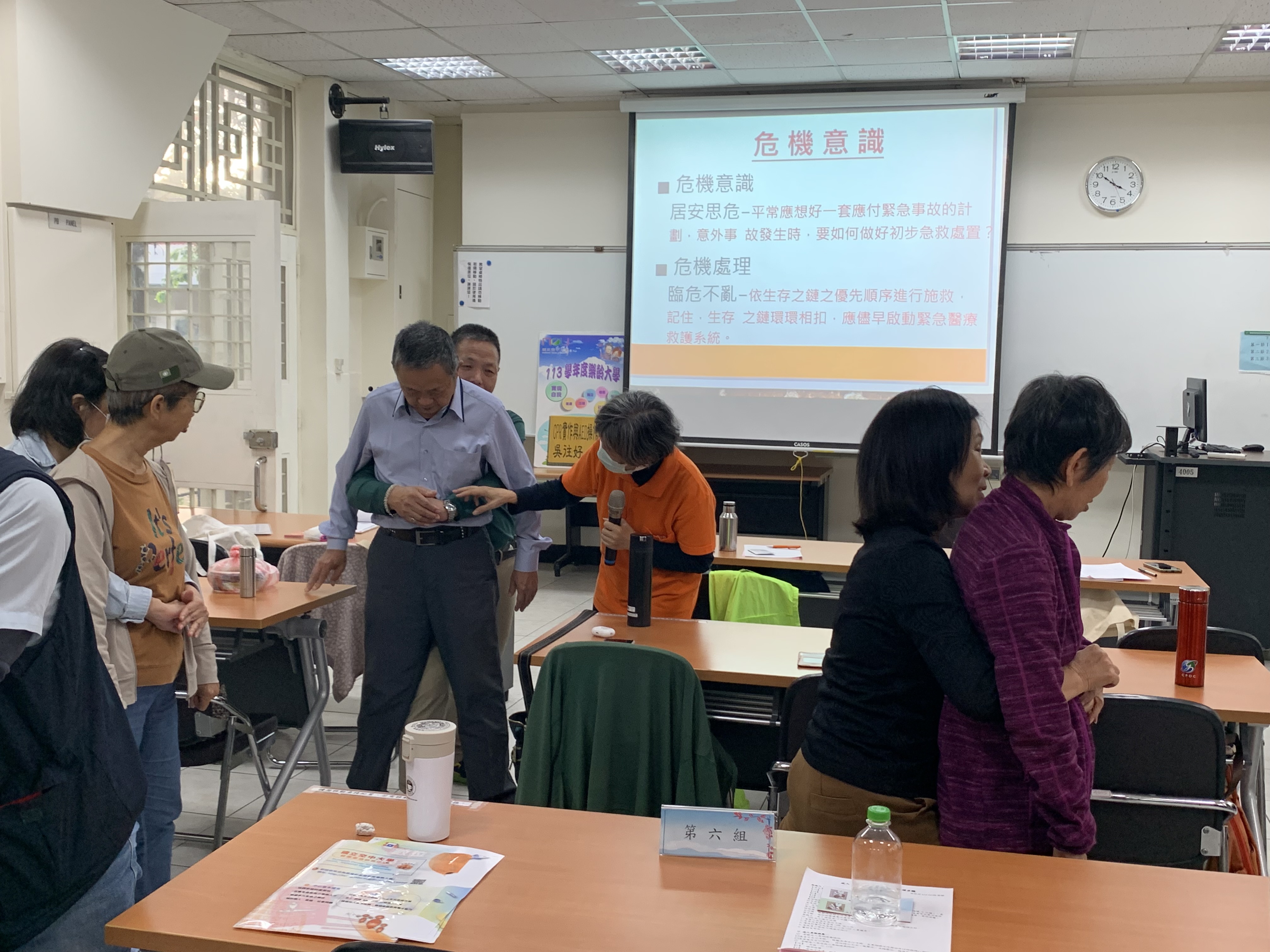 CPR實作與AED操作示範-3異物梗塞