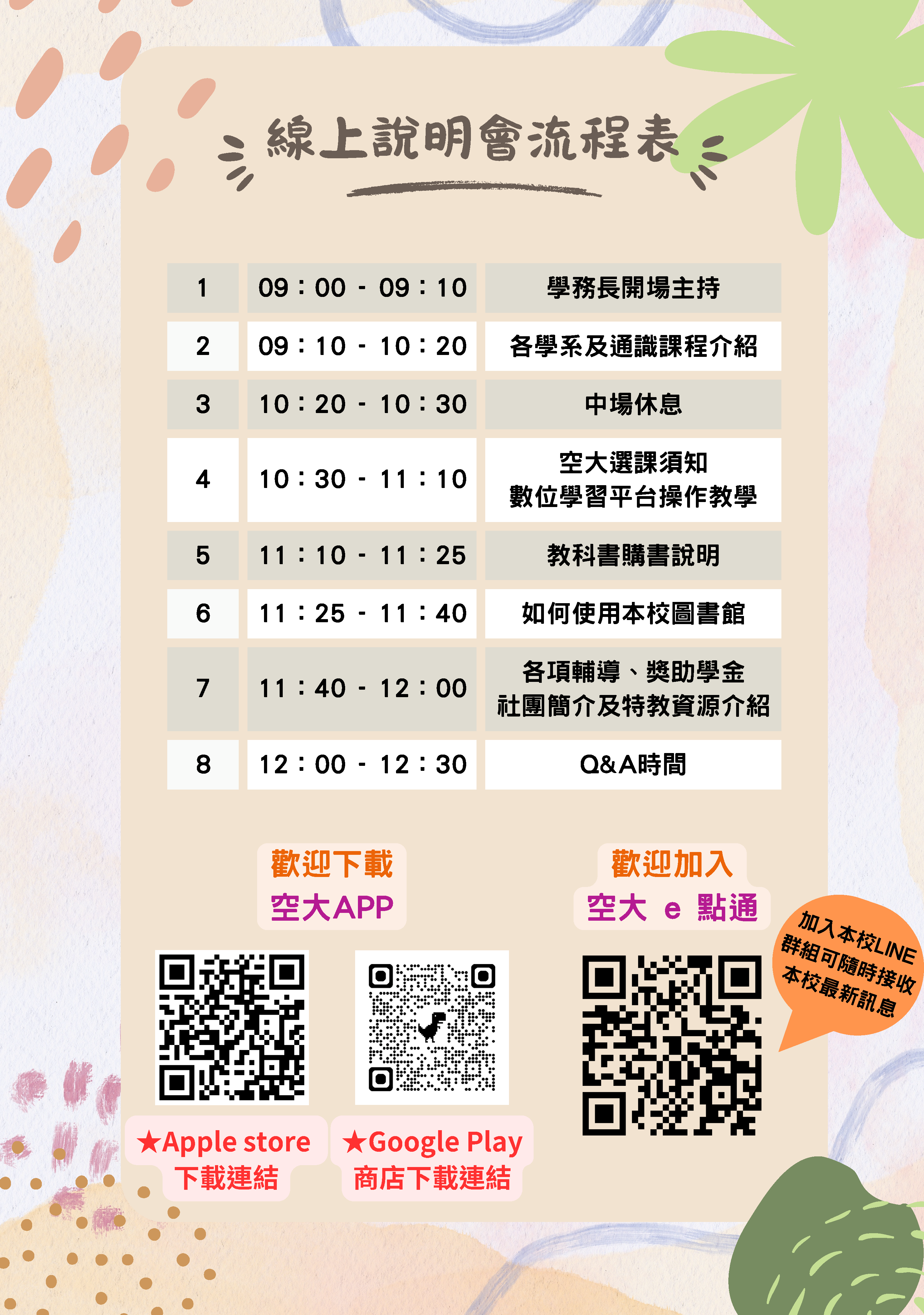 宣傳單-流程表